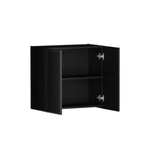 Hampshire Laundry 630 Black Wall Cabinet — detail 3