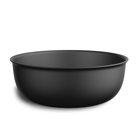 Bronte Round 360x360x130 Matte Black Basin — detail 2
