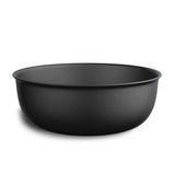 Bronte Round 360x360x130 Matte Black Basin — detail 2
