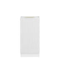 Noosa Laundry 415 Fluted White Base Cabinet