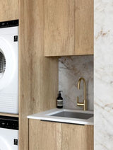 Laundry Kit 1305C Byron/Bondi Natural Oak with Matte White Top — detail 2