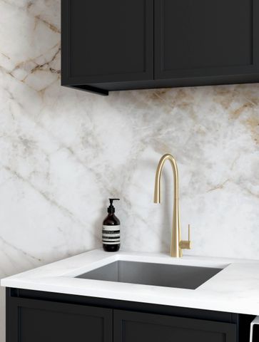 Laundry Kit 1305B Hampshire Black with Cloudy Carrara Top — detail 2
