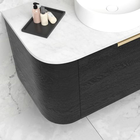Bondi 600x460x20 Solid Surface Cloudy Carrara Top - NTH or 12TH Only — detail 2