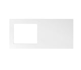 Bondi White Base Laundry Cabinet with 1300mm Pure White Top — detail 4