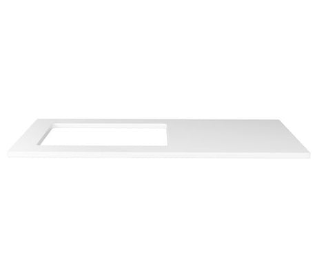 Byron/Bondi Black Oak Base Laundry Cabinet with 1060mm Pure White Top — detail 2