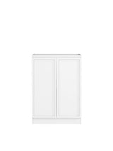 Hampshire White Base Laundry Cabinet with 1300mm Pure White Top — detail 2