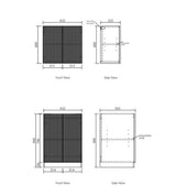 Wall and Base Cabinets Kit 650 Bondi White with Pure White Top — detail 5