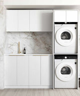 Laundry Kit 1960C Noosa White with Pure White Top
