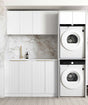 Laundry Kit 1960C Noosa White with Pure White Top