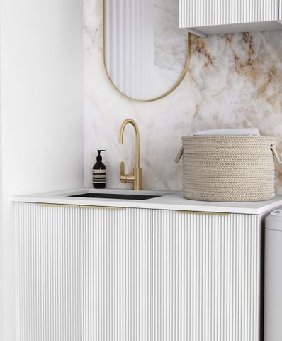 Laundry Kit 1715A Bondi White with Pure White Top — detail 2