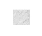 Laundry 650mm Natural Carrara White Marble Top - No Hole
