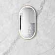 LED Noosa 900(H)x450(W) Gold Metal Frame Tuffi Mirror