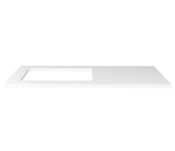 Laundry 1060mm Pure White Stone Top — detail 2