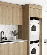 Laundry Kit 1715C Byron/Bondi Natural Oak with Pure White Top — detail 2