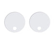 Toilet Seat Screw Cover for ISC010 - Matte White