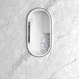 LED Noosa 900(H)x450(W) Black Metal Frame Tuffi Mirror