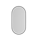 LED Noosa 900(H)x450(W) Black Metal Frame Tuffi Mirror — detail 3