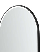 LED Noosa 900(H)x600(W) Black Metal Frame Tuffi Mirror- Install Horizontal or Vertical — detail 6