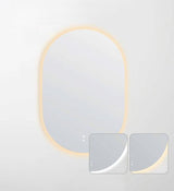 LED Noosa 900(H)x600(W) Frameless Tuffi Mirror - Install Horizontal or Vertical — detail 3