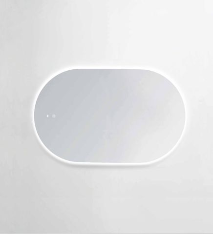LED Noosa 1200(W)x750(H) Frameless Tuffi Mirror - Install Horizontal or Vertical — detail 5