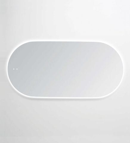 LED Noosa 1500(W)x750(H) Frameless Tuffi Mirror - Install Horizontal or Vertical — detail 4
