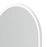 LED Noosa 900(H)x450(W) White Metal Frame Tuffi Mirror — detail 3