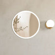 LED Bondi 800mm White Metal Frame Tuffi Mirror