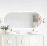 LED Noosa 1800(W)x750(H) Frameless Tuffi Mirror - Install Horizontal or Vertical — detail 2