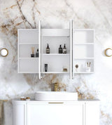 LED Newport 1200(W)x750(H) White Shaving Cabinet - Premium Edition — detail 3