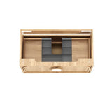 Laguna Mark II 900mm Woodland Oak Wall Hung Cabinet Only — detail 7