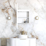 LED Noosa 900(H)x450(W) White Shaving Cabinet - Premium Edition — detail 3