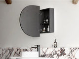 LED Bondi 900(W)x600(H) Black Oak Shaving Cabinet - Premium Edition — detail 3