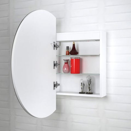 LED London 800mm White Shaving Cabinet - Premium Edition — detail 2