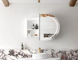 LED Bondi 900(W)x600(H) White Shaving Cabinet - Premium Edition — detail 4