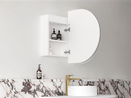 LED Bondi 900(W)x600(H) White Shaving Cabinet - Premium Edition — detail 5