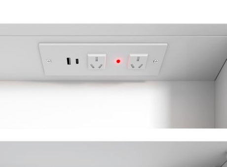 LED Bondi 900(W)x600(H) White Shaving Cabinet - Premium Edition — detail 6