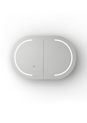 LED Bondi 900(W)x600(H) White Shaving Cabinet - Premium Edition — detail 7