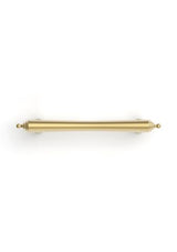 Heirloom - 140mm Brushed Brass Handle (Premium Solid Brass Construction) — detail 2