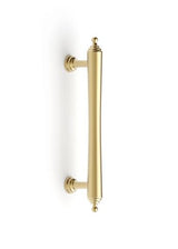 Heirloom - 140mm Brushed Brass Handle (Premium Solid Brass Construction) — detail 3