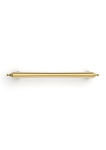 Heirloom - 171mm Brushed Brass Handle (Premium Solid Brass Construction) — detail 2