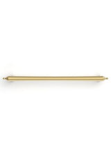 Heirloom - 233mm Brushed Brass Handle (Premium Solid Brass Construction) — detail 2