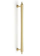 Heirloom - 233mm Brushed Brass Handle (Premium Solid Brass Construction) — detail 3
