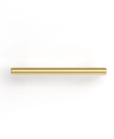 Astor - 138mm Brushed Brass Handle (Premium Solid Brass Construction) — detail 4