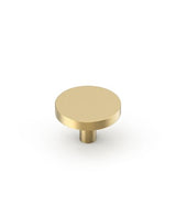 Chloe - 32mm Brushed Brass Handle (Premium Solid Brass Construction)