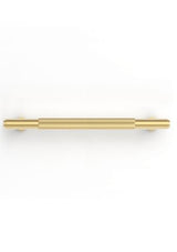 Soho - 165mm Brushed Brass Handle (Premium Solid Brass Construction) — detail 3