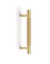 Nord - 130mm Brushed Brass Handle (Premium Solid Brass Construction) — detail 2
