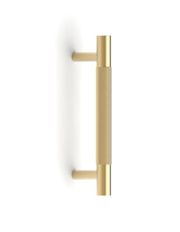 Nord - 130mm Brushed Brass Handle (Premium Solid Brass Construction) — detail 2