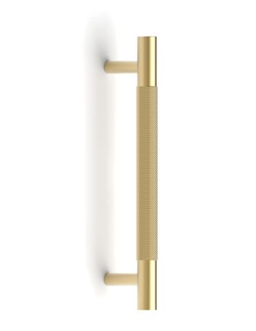 Nord - 165mm Brushed Brass Handle (Premium Solid Brass Construction) — detail 2