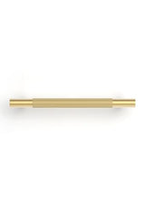 Nord - 165mm Brushed Brass Handle (Premium Solid Brass Construction) — detail 4