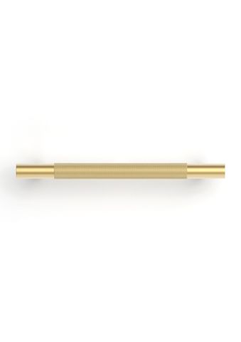 Nord - 165mm Brushed Brass Handle (Premium Solid Brass Construction) — detail 4